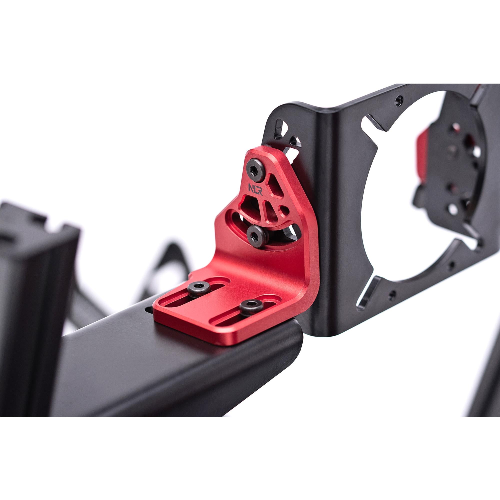 Next Level Racing Elite Premium DD side and front mount adapter in black, image 5 - Electronic Gaming Accessories at Tech Supply Shed NZ