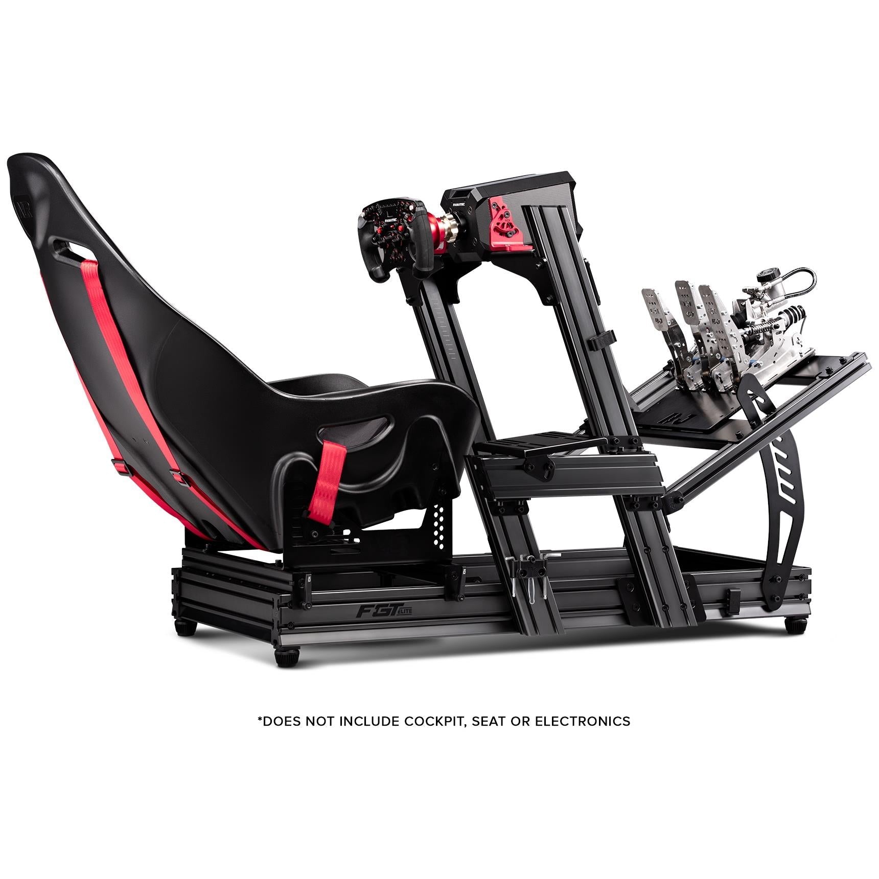 Next Level Racing Elite Premium DD side and front mount adapter in black, image 7 - Electronic Gaming Accessories at Tech Supply Shed NZ