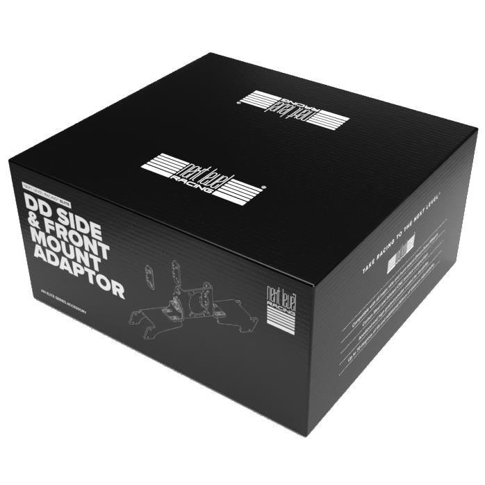 Next Level Racing Elite Premium DD side and front mount adapter in black, image 8 - Electronic Gaming Accessories at Tech Supply Shed NZ