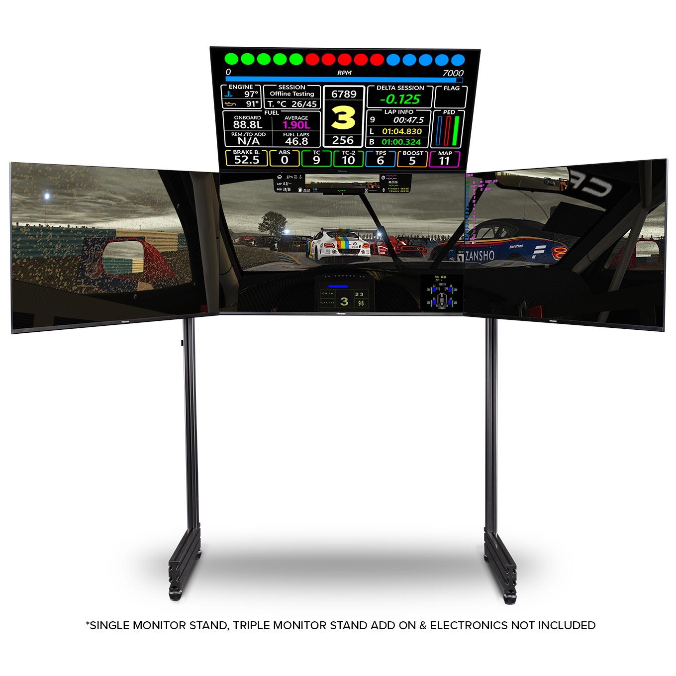 Next Level Racing Elite Freestanding Overhead/Quad Monitor Stand Add-on