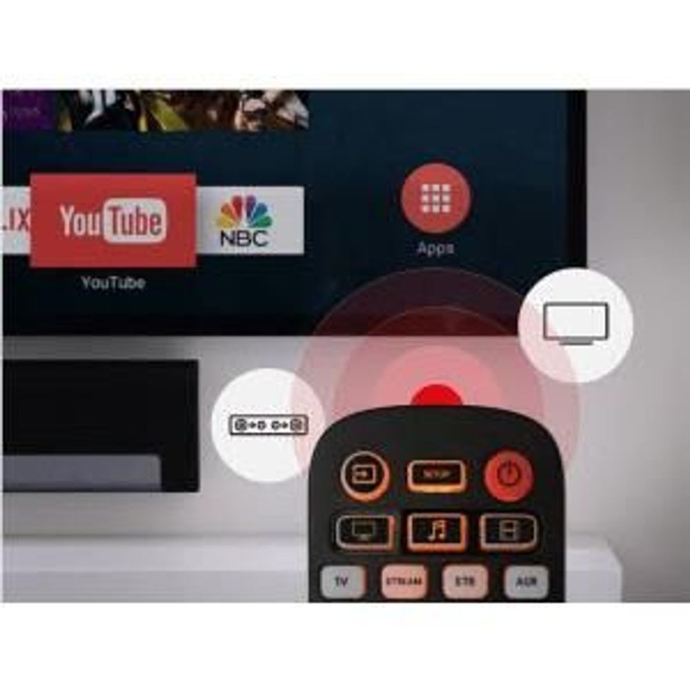 One For All Essential 6 Antimicrobial Remote Control
