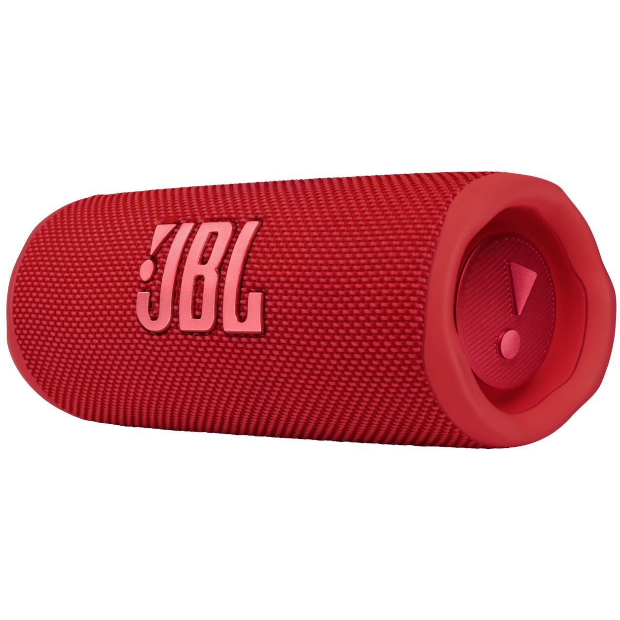 JBL Flip 6 Portable Bluetooth Speaker (Red)