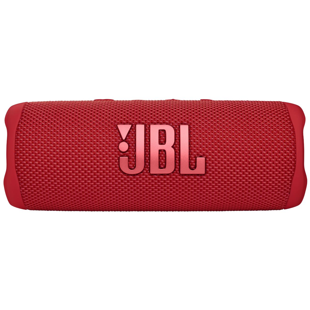 JBL Flip 6 Portable Bluetooth Speaker (Red)