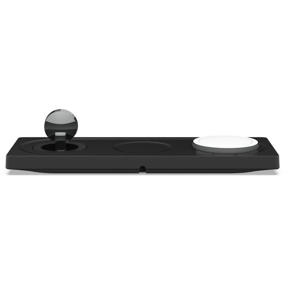 Belkin BoostUp Charge Pro 3-in-1 Wireless Charging Pad with MagSafe (Black)
