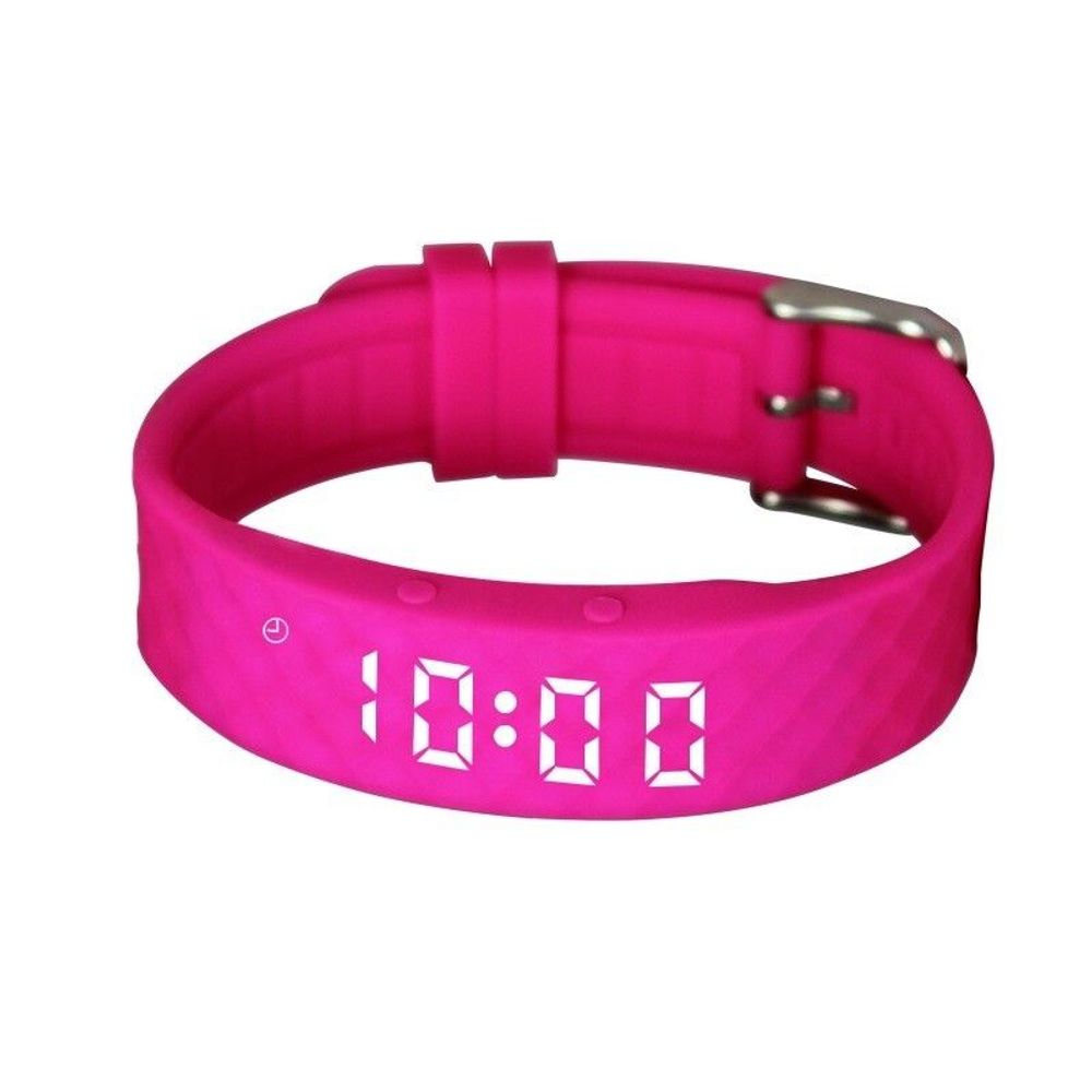 Vibratime Vibrating Alarm Watch with 15 alarms Pink