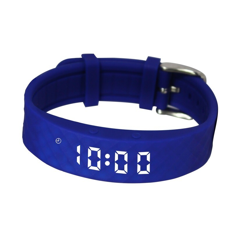 Vibratime Vibrating Alarm Watch with 15 alarms Blue