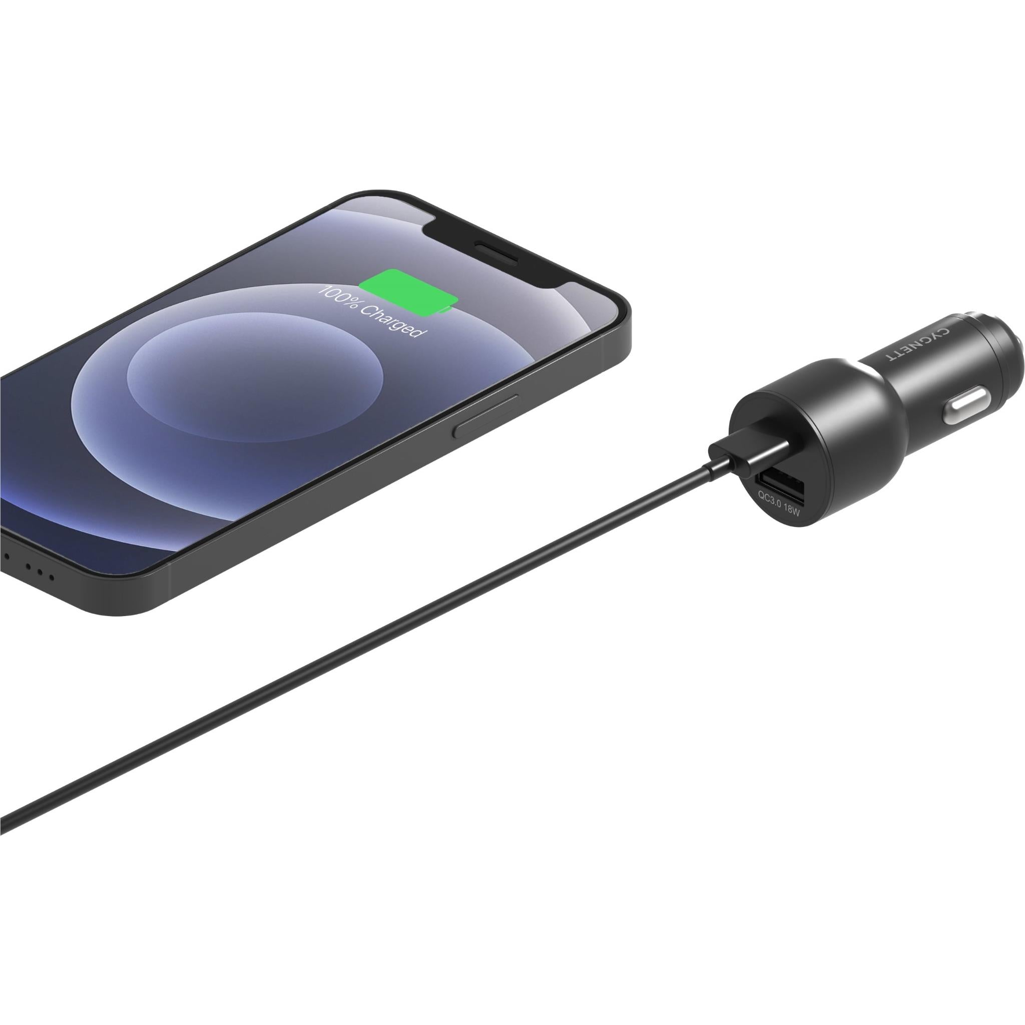 Cygnett CarPower 20W Dual Port Car Charger