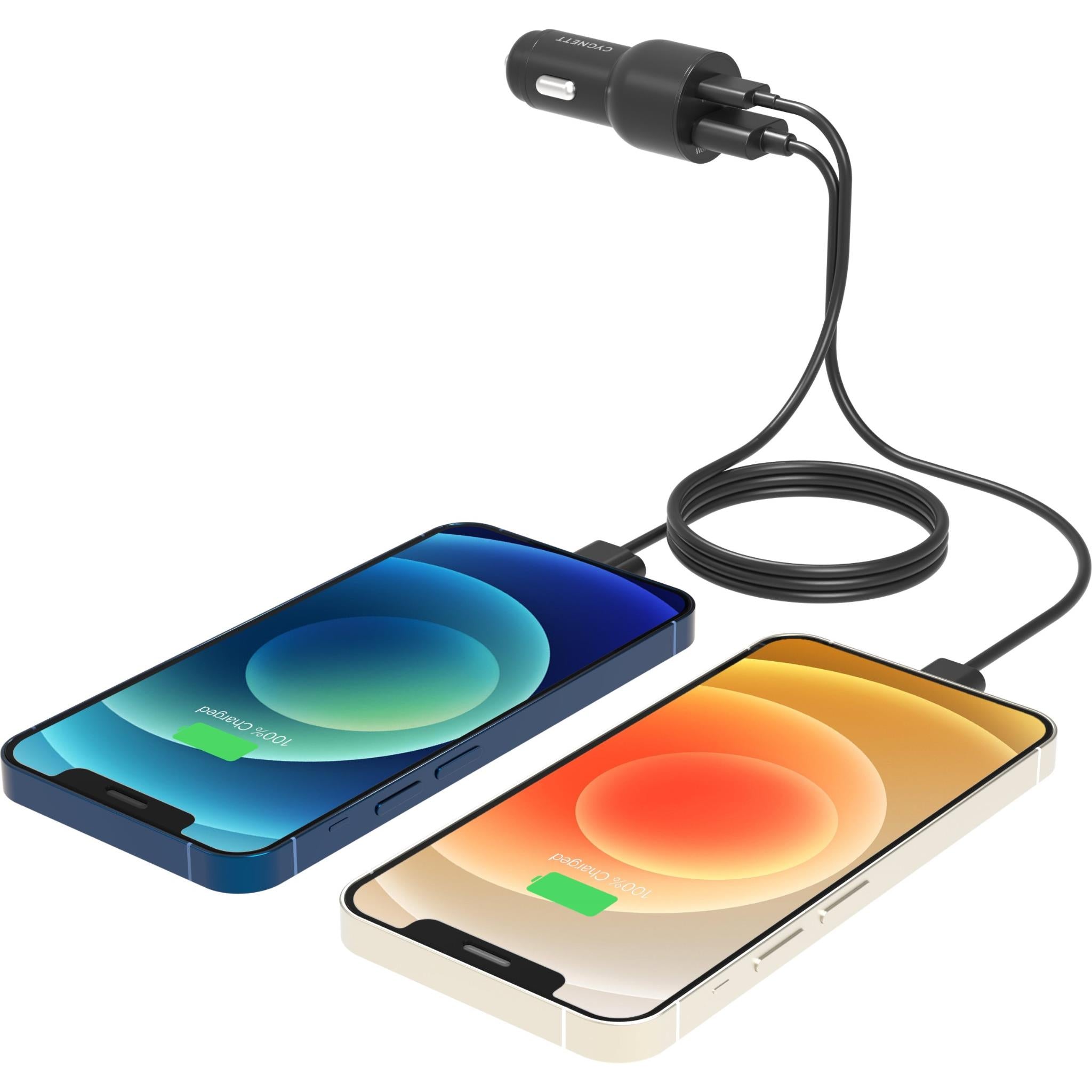 Cygnett CarPower 20W Dual Port Car Charger