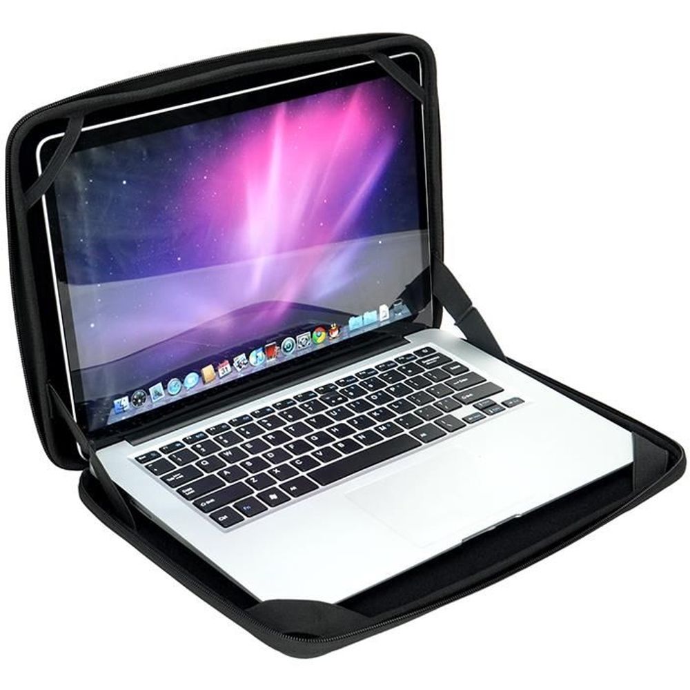 AGVA Resilient EVA 13.3" Laptop Sleeve(Black)