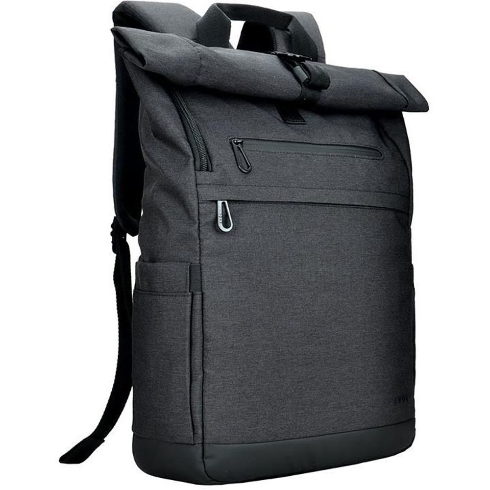 EVOL Hampton 15.6" Laptop Backpack Bag (Charcoal Grey)