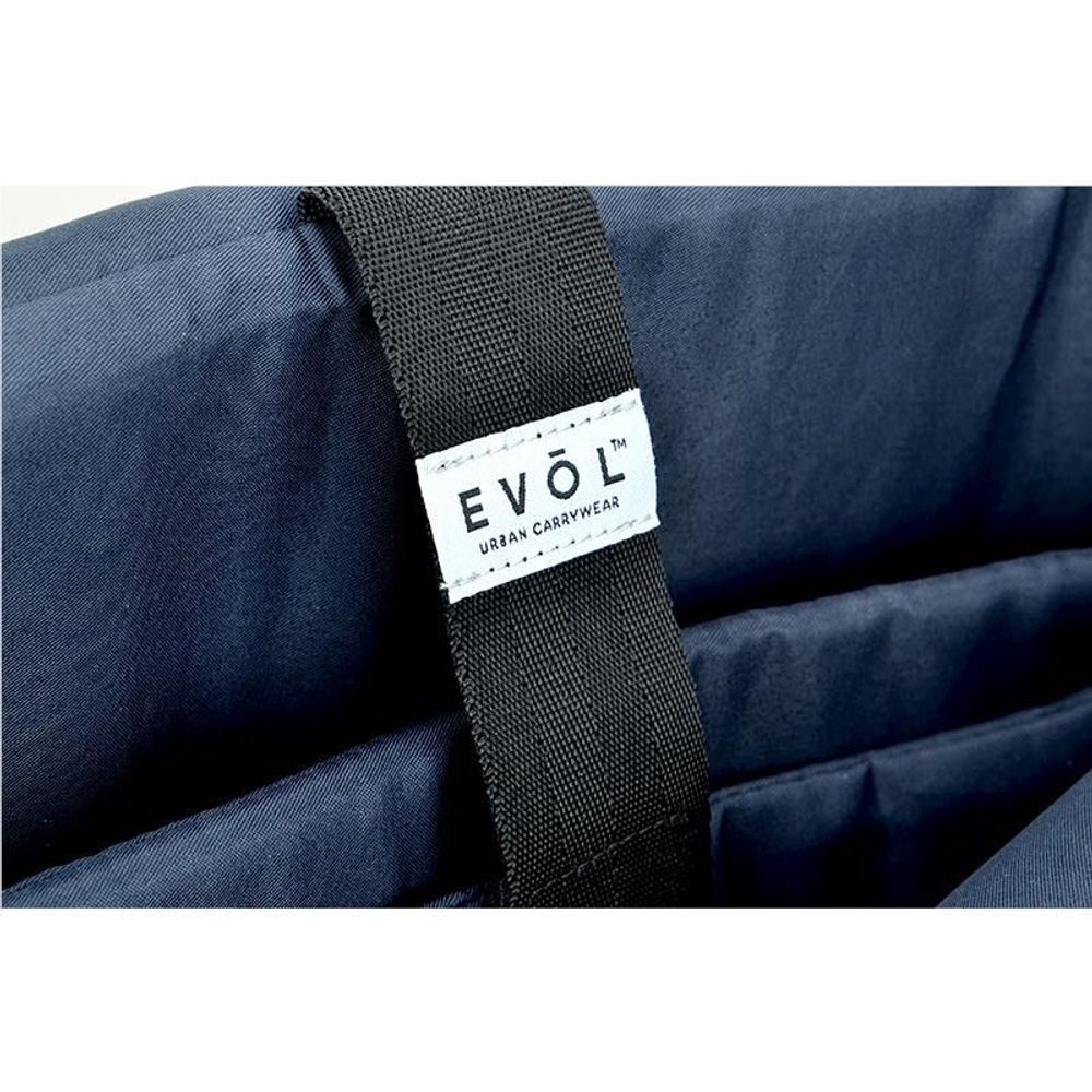 EVOL Hampton 15.6" Laptop Backpack Bag (Charcoal Grey)