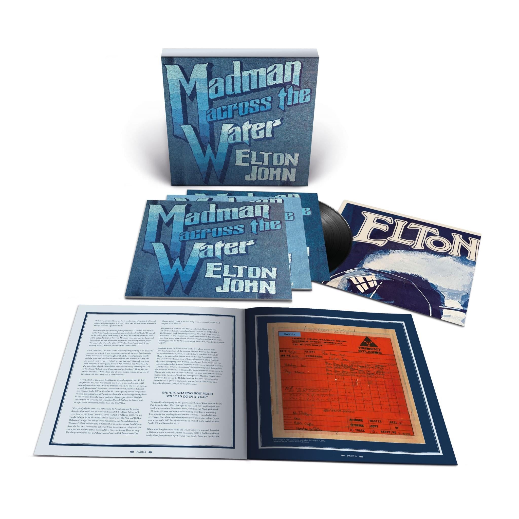 Madman Across The Water: 50th Anniversary Edition (Vinyl Box Set) - By: John, Elton