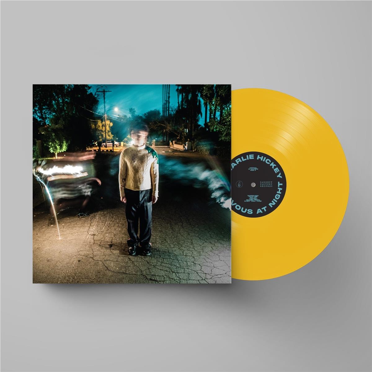 Nervous At Night (Yellow Vinyl) - By: Hickey, Charlie