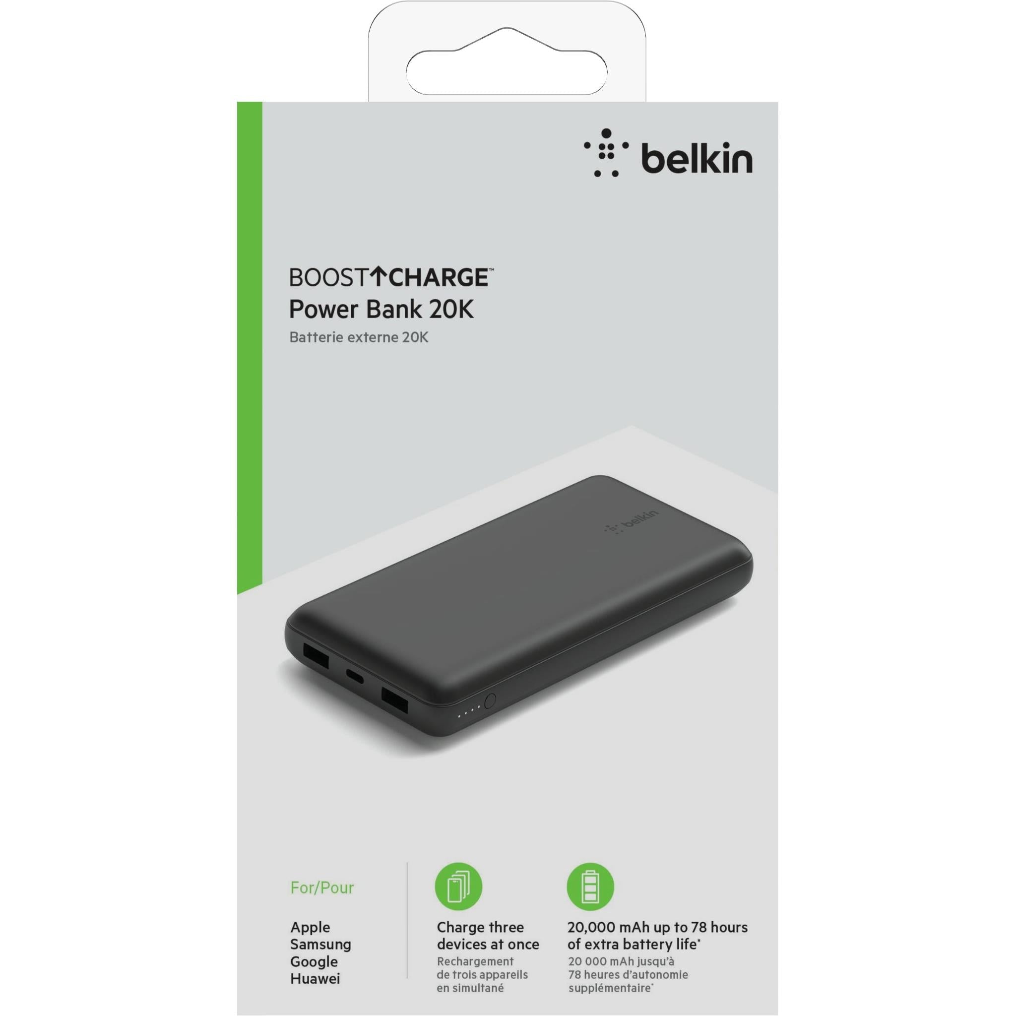 Belkin BoostUp Charge 15W Power Bank 20K