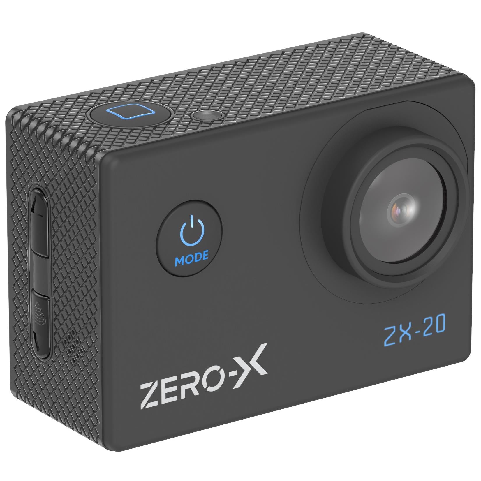 Zero-X ZX-20 4K Action Camera with 2.0" Screen & Wi-Fi