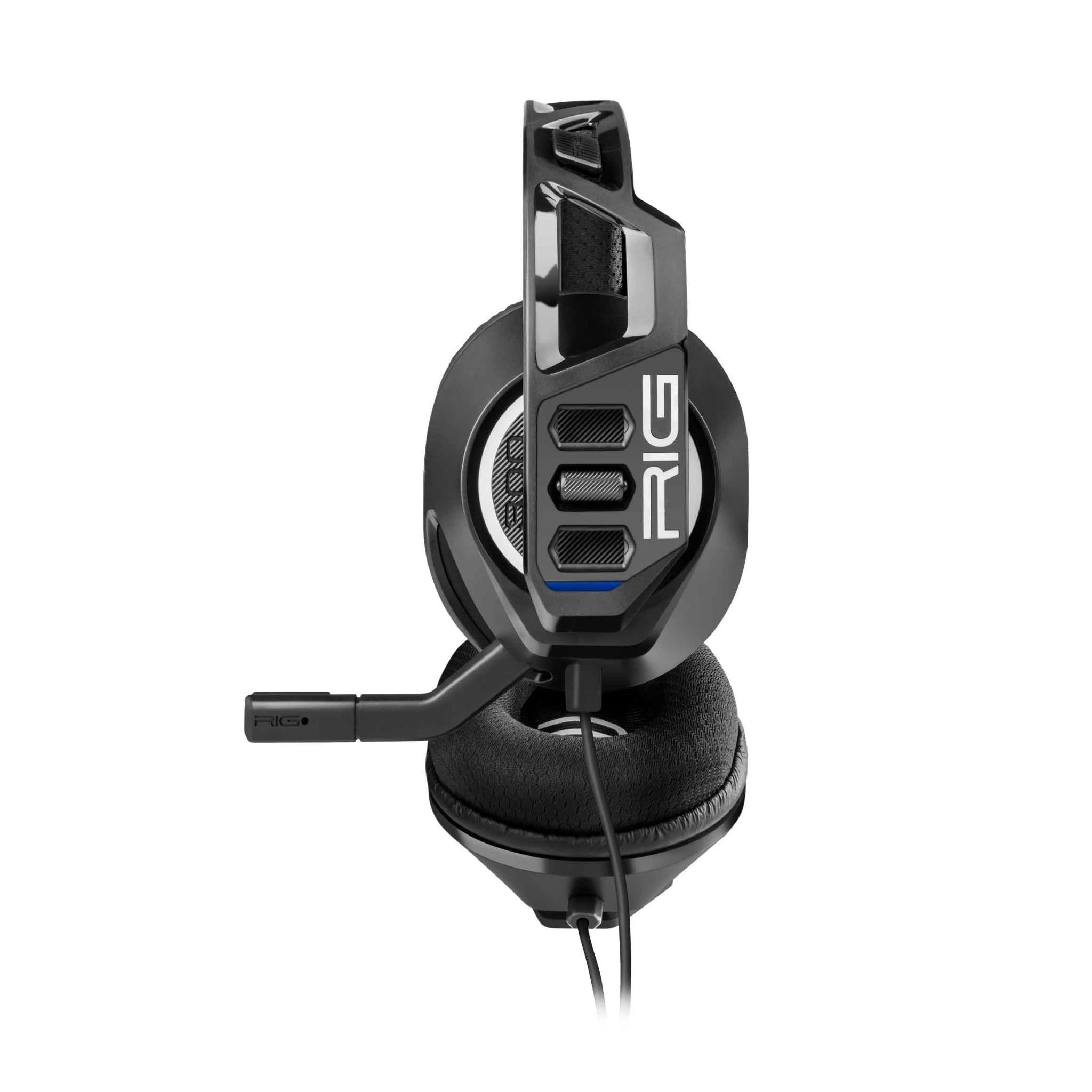 RIG 300 PRO HS wired gaming headset for PlayStation 5 in black, image 2 - Gaming Headsets at Tech Supply Shed NZ