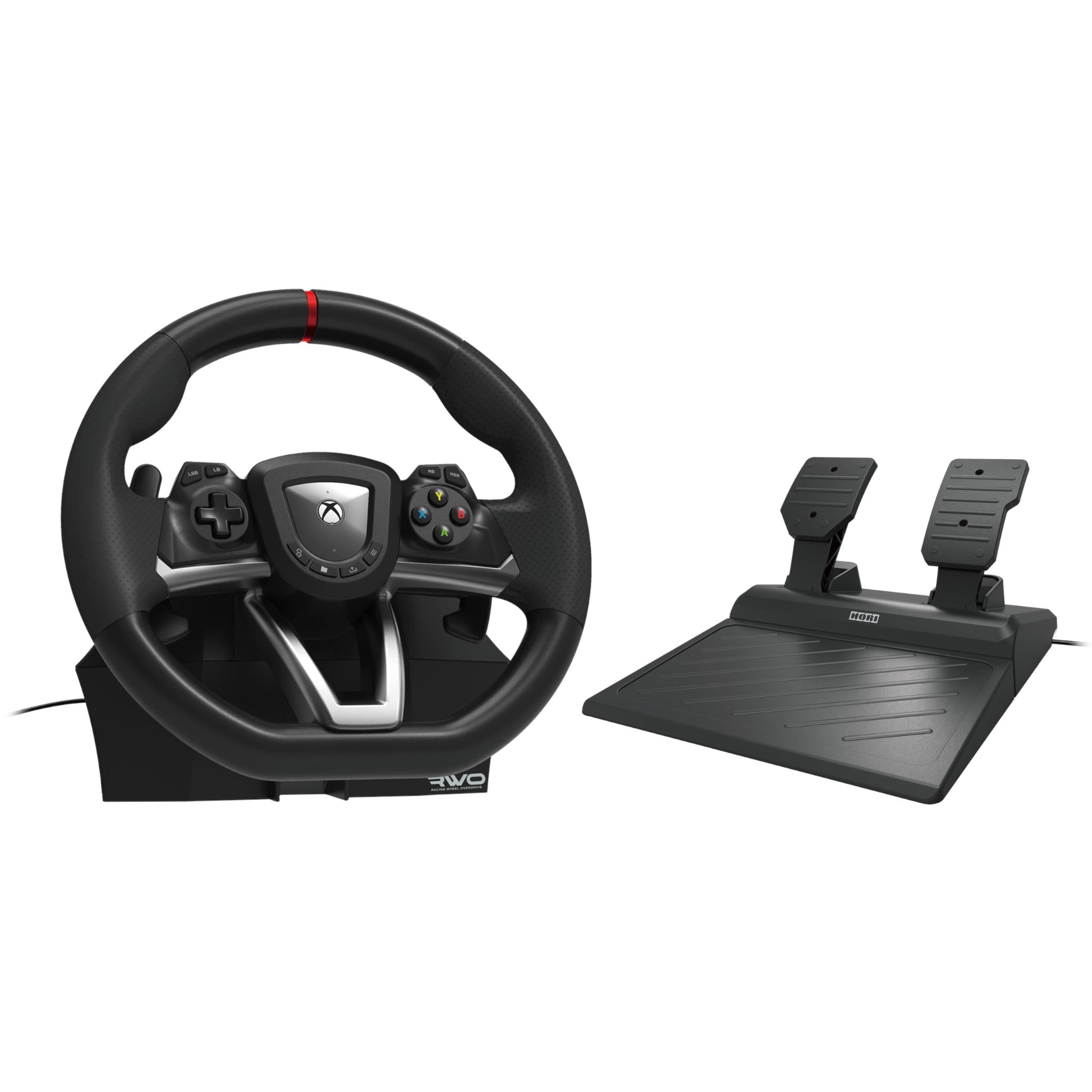 HORI Racing Wheel Overdrive with pedals for Xbox Series X|S and PC - Electronic Gaming Accessories at Tech Supply Shed NZ