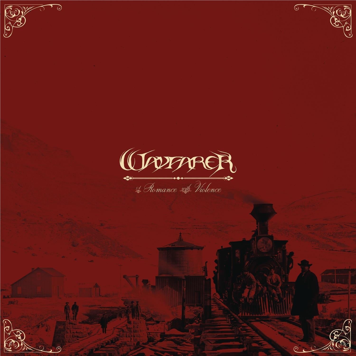 A Romance With Violence (Clear Black Marbled Vinyl) - By: Wayfarer