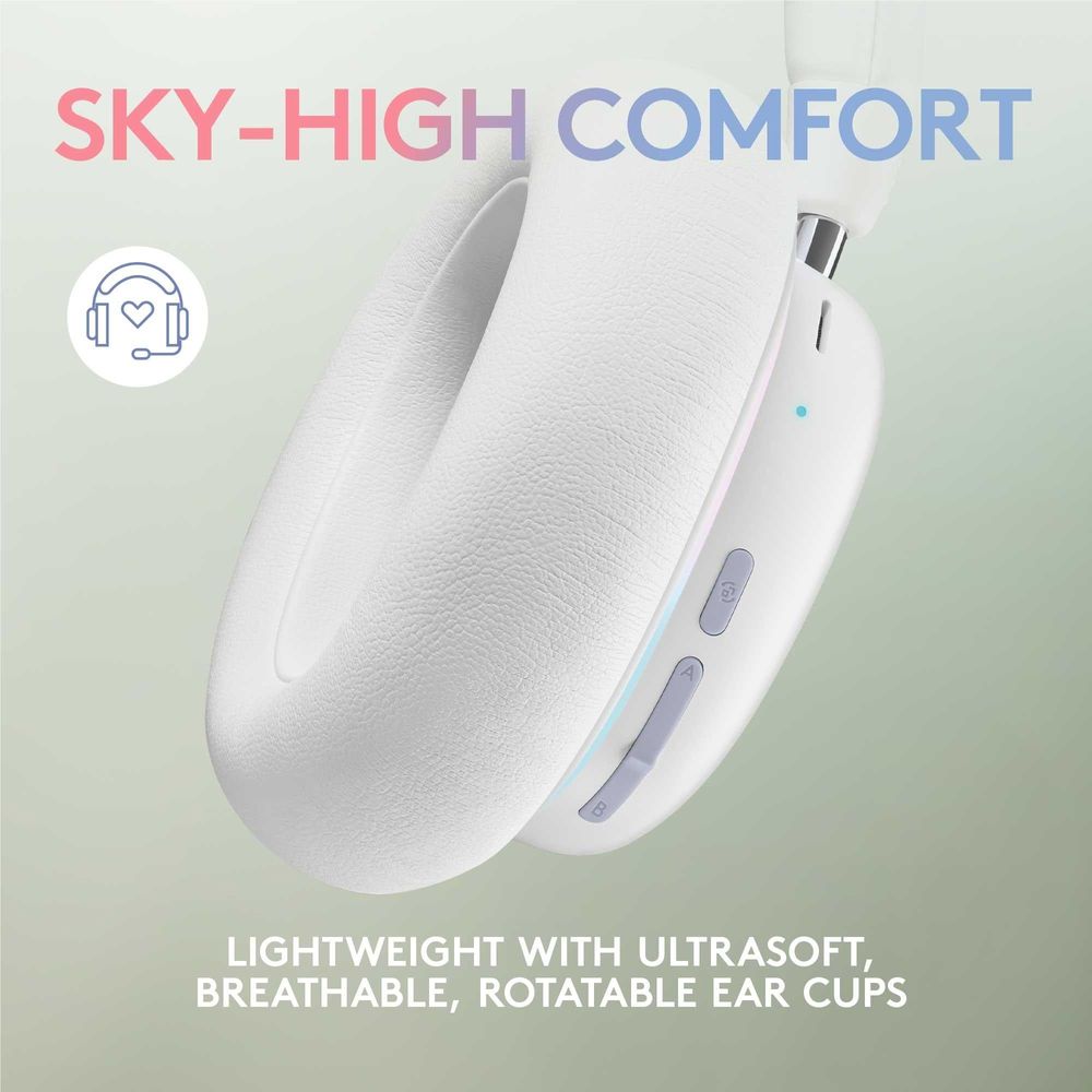 Logitech G735 Wireless Gaming Headset (White)