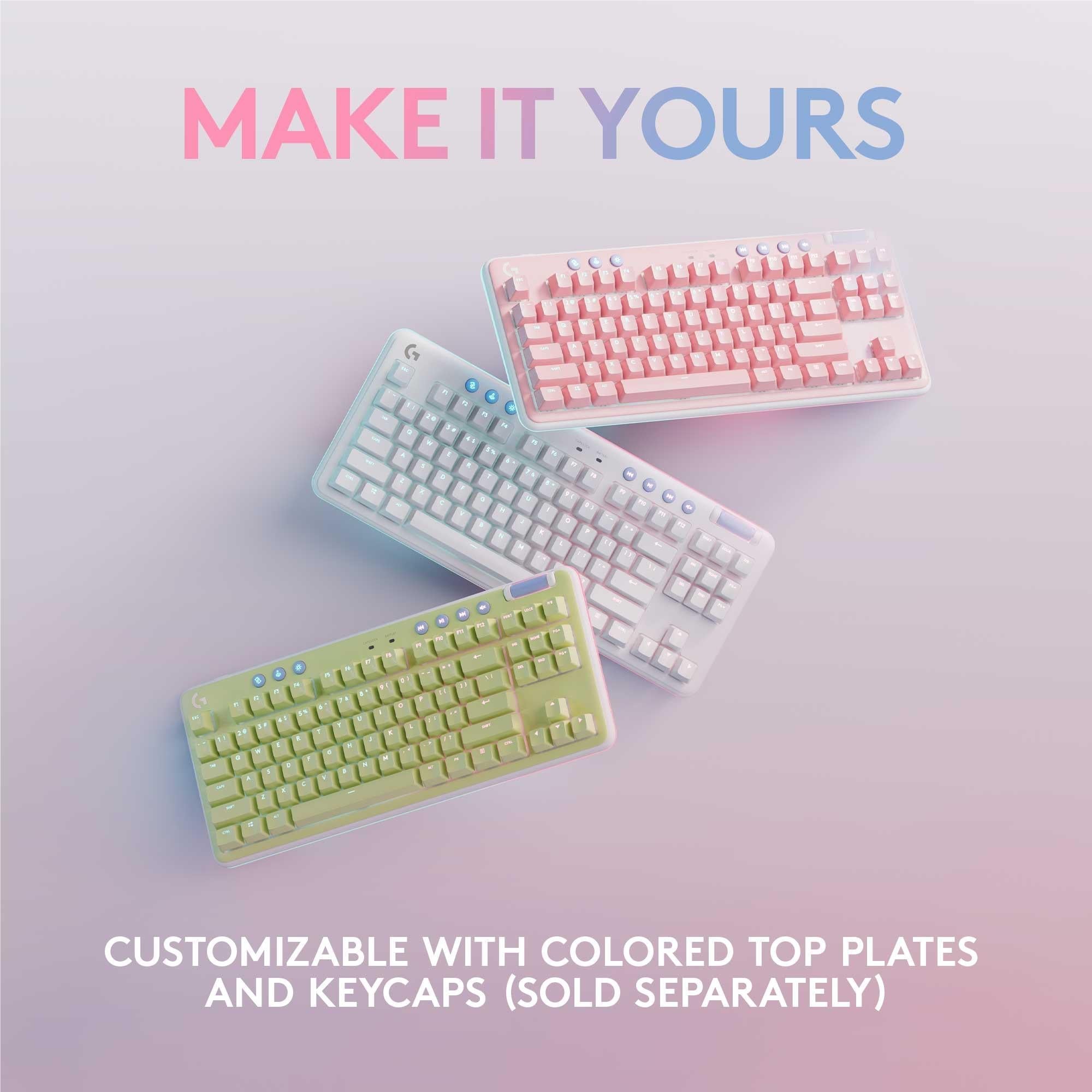 Logitech G715 Wireless Gaming Keyboard (White)