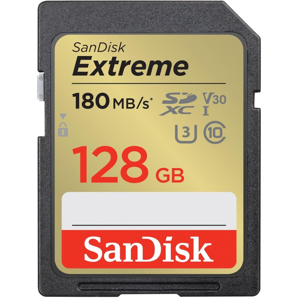 SanDisk Extreme SDXC UHS-I Card (128GB)