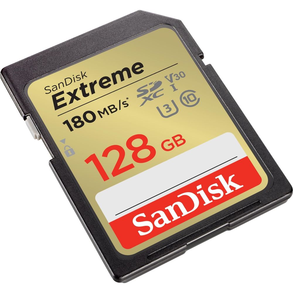 SanDisk Extreme SDXC UHS-I Card (128GB)