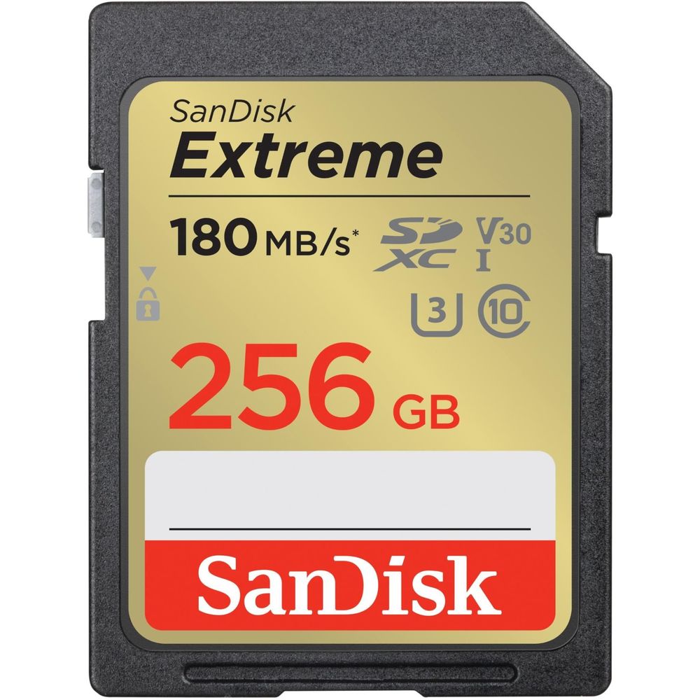 SanDisk Extreme SDXC UHS-I Card (256GB)