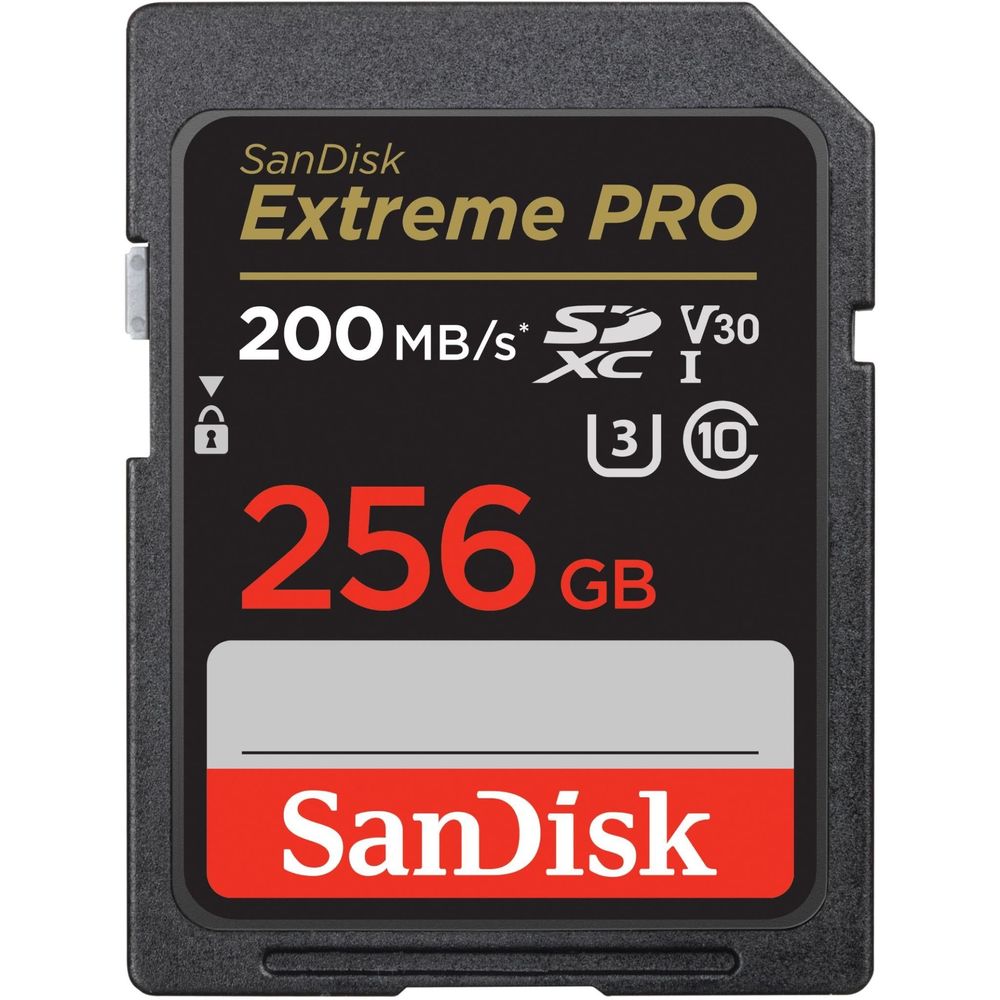 SanDisk Extreme Pro SDXC UHS-I Card (256GB)