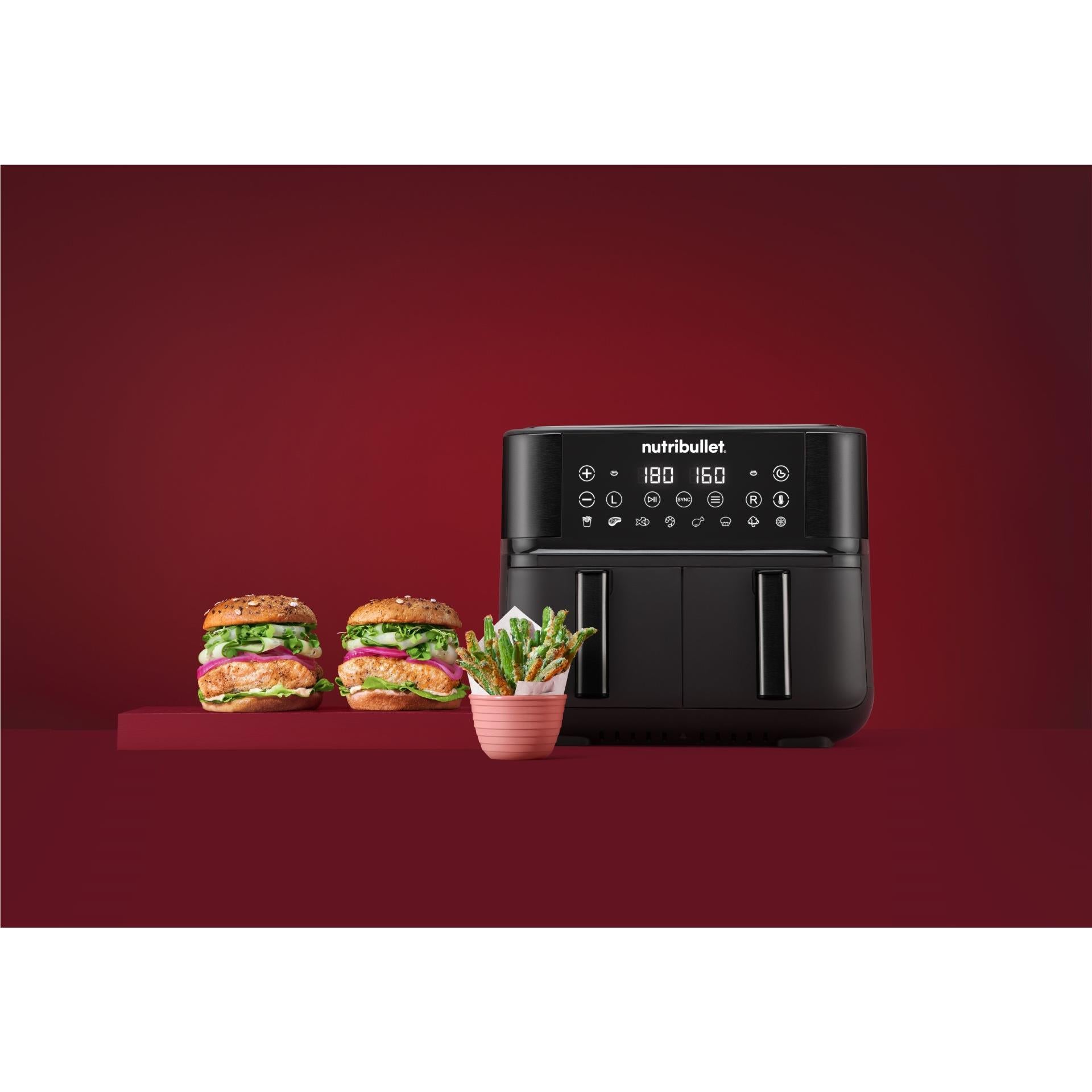 NutriBullet Twin Drawer Air Fryer