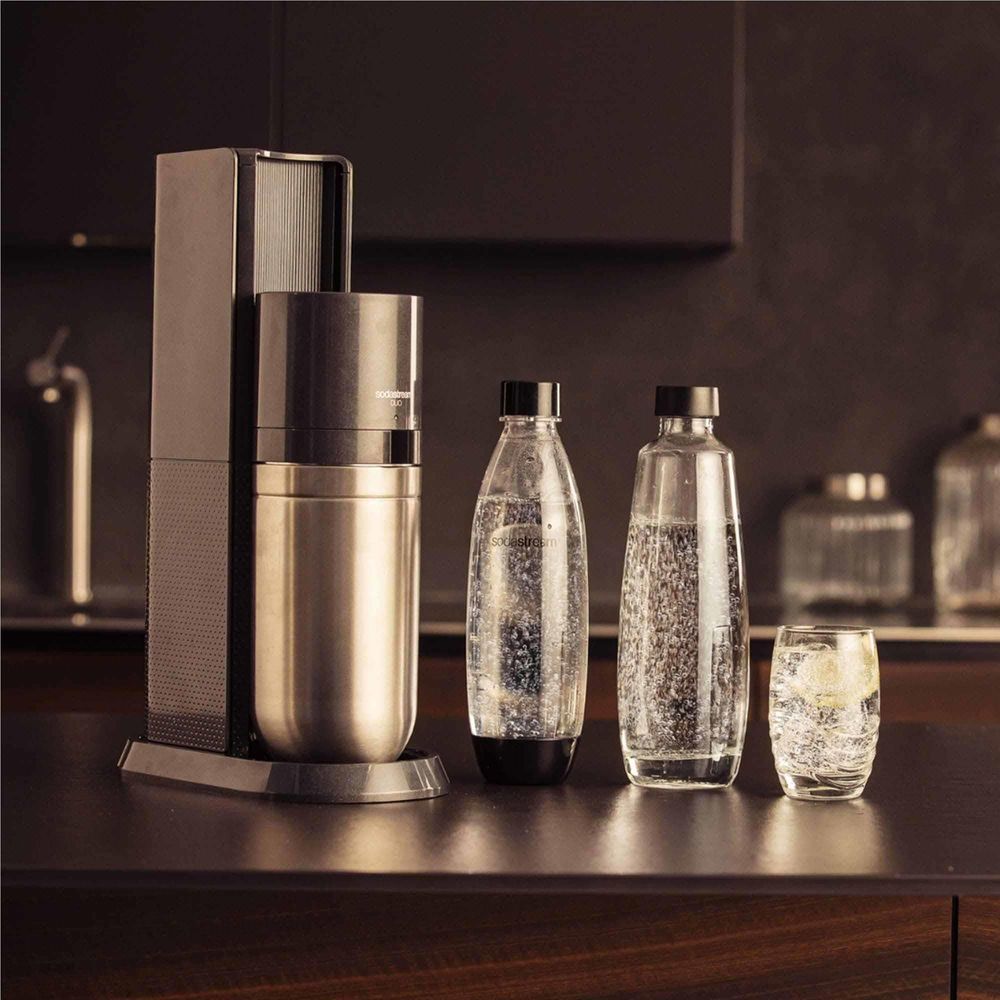 Sodastream DUO Sparkling Water Maker Starter Pack (Black)