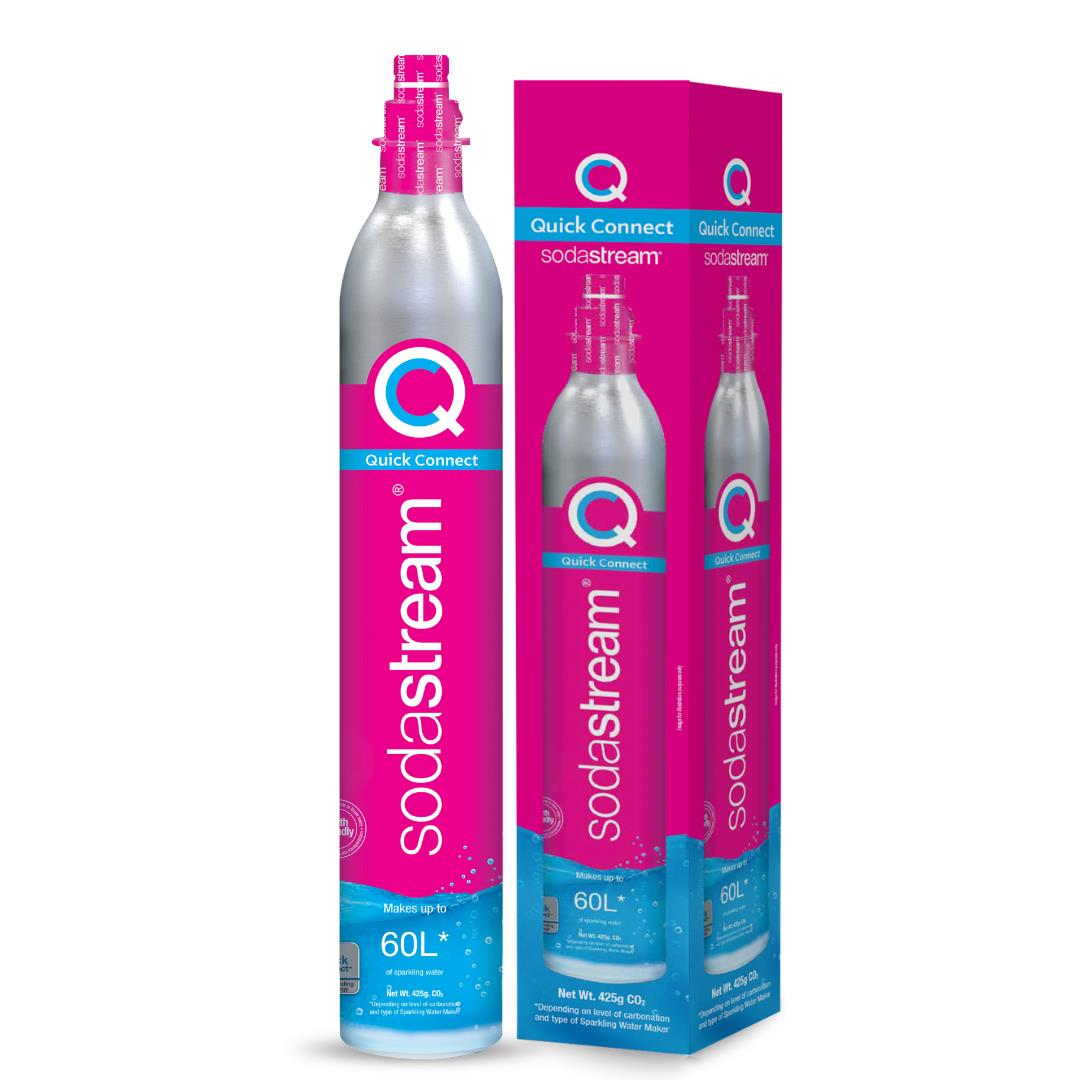 SodaStream 60 Litre Quick Connector Spare Gas Cylinder