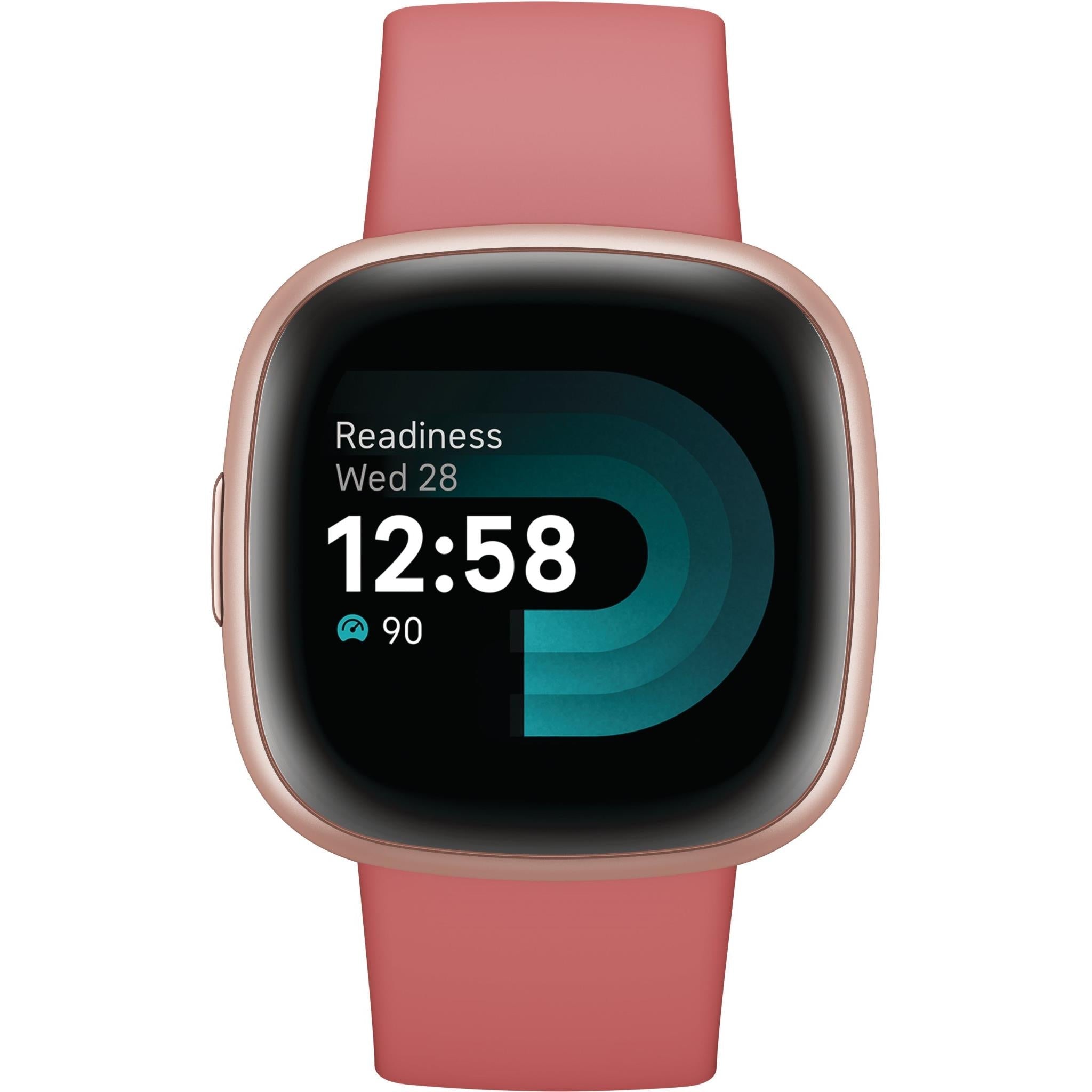 Fitbit Versa 4 (Pink Sand/Copper Rose Aluminium)