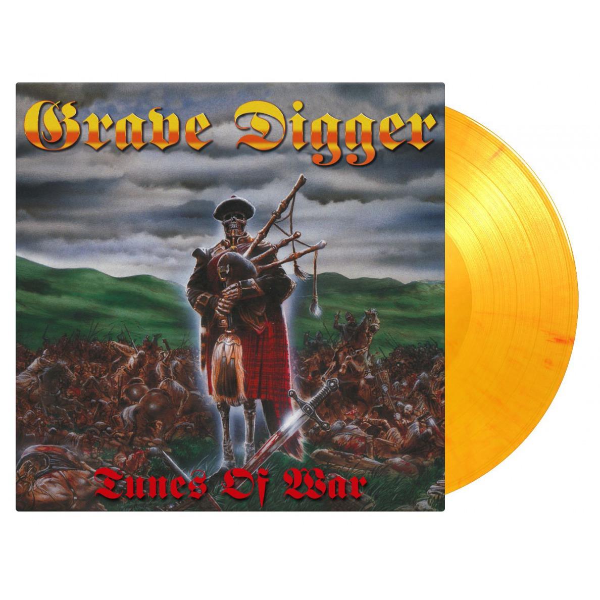 Tunes Of War (Flame Coloured Vinyl) - By: Grave Digger