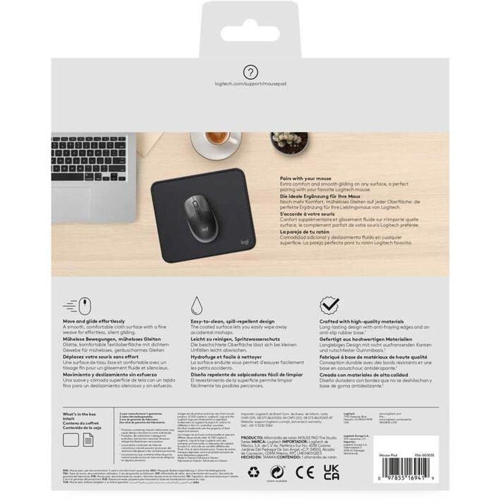 Logitech Mouse Pad Studio Series (Graphite)