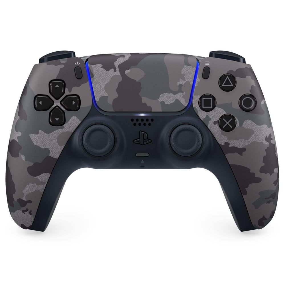 PS5 PlayStation 5 DualSense Wireless Controller - Gray Camouflage