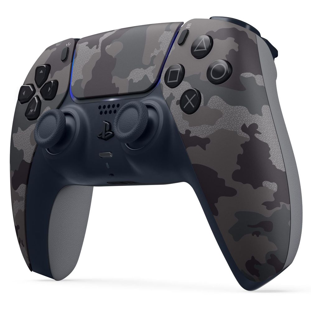 PS5 PlayStation 5 DualSense Wireless Controller - Gray Camouflage
