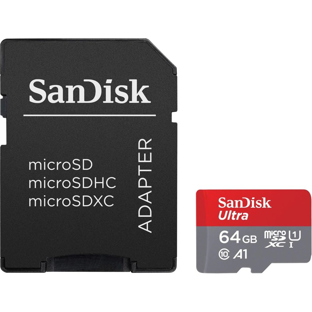 SanDisk Ultra microSDHC UHS-I Card (64GB)
