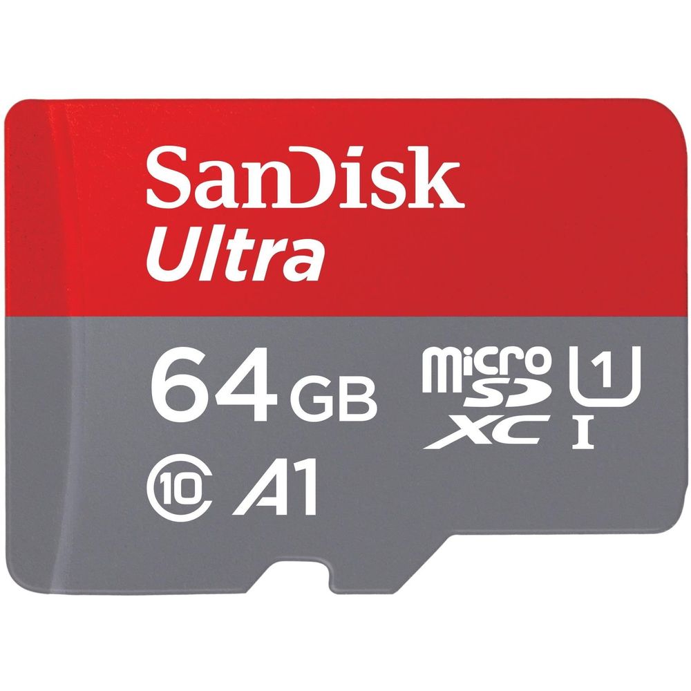 SanDisk Ultra microSDHC UHS-I Card (64GB)