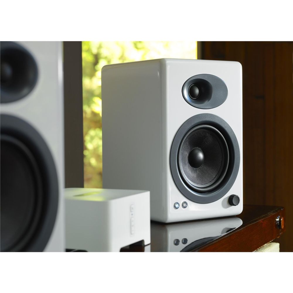 Audioengine A5+ Powered Speakers (White)
