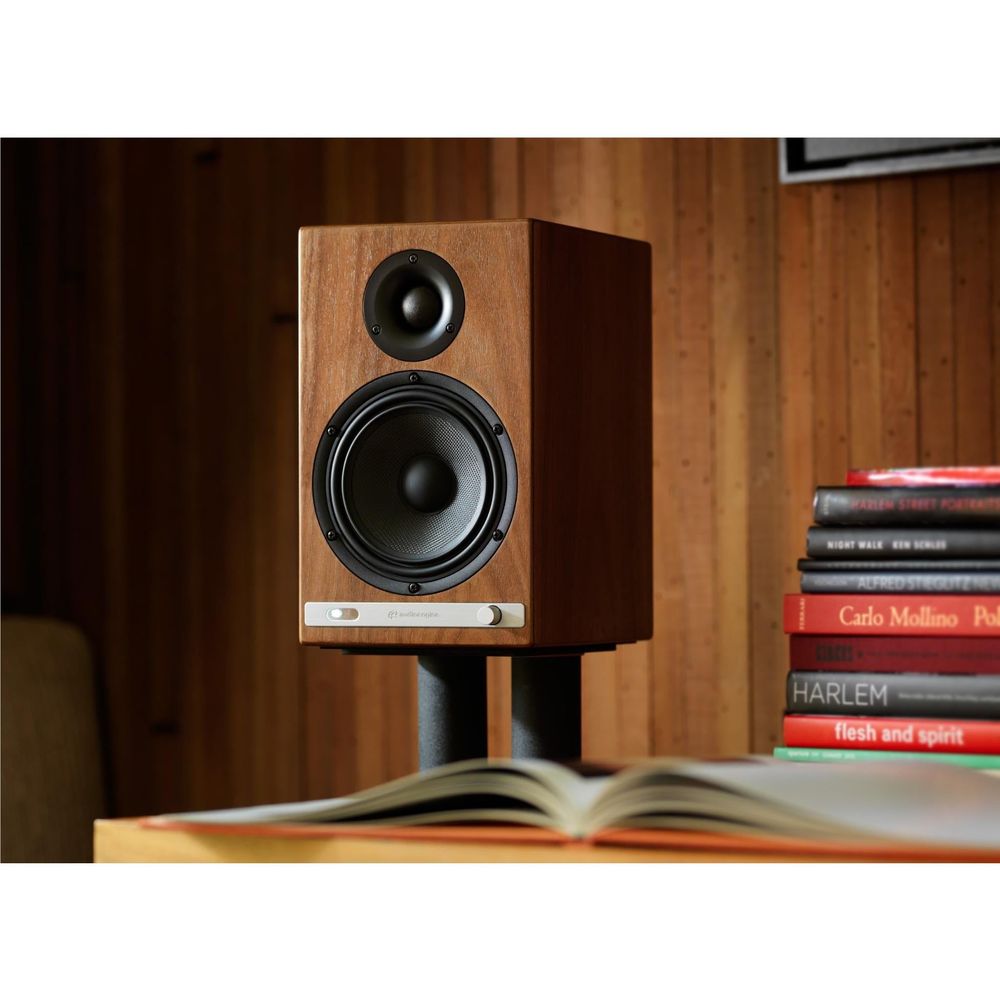 Audioengine HD6 Wireless Speakers (Walnut)