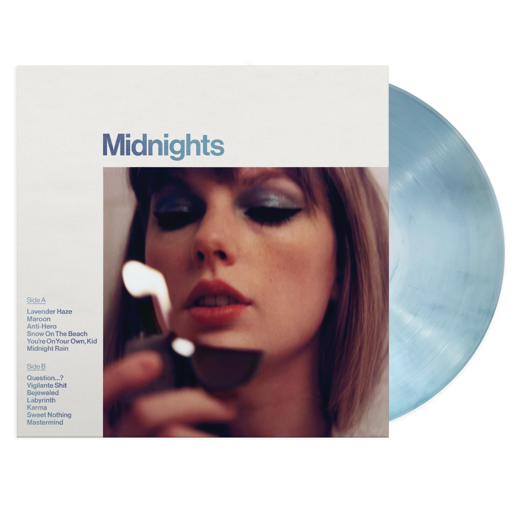 Midnights (Moonstone Blue Edition Vinyl) - By: Swift, Taylor