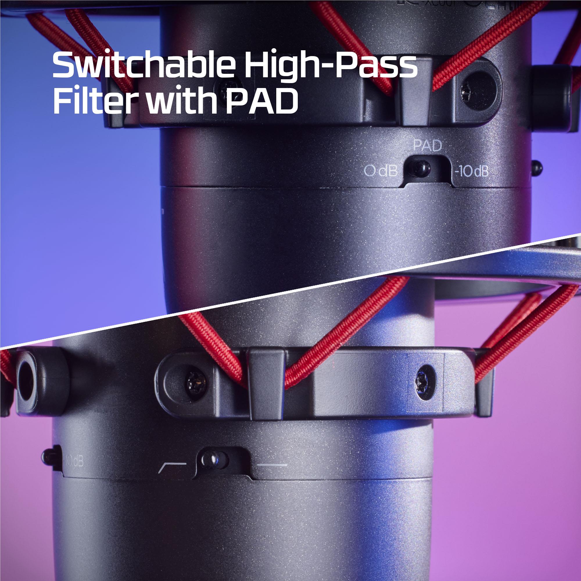 HyperX ProCast Large Diaphragm Condenser Microphone