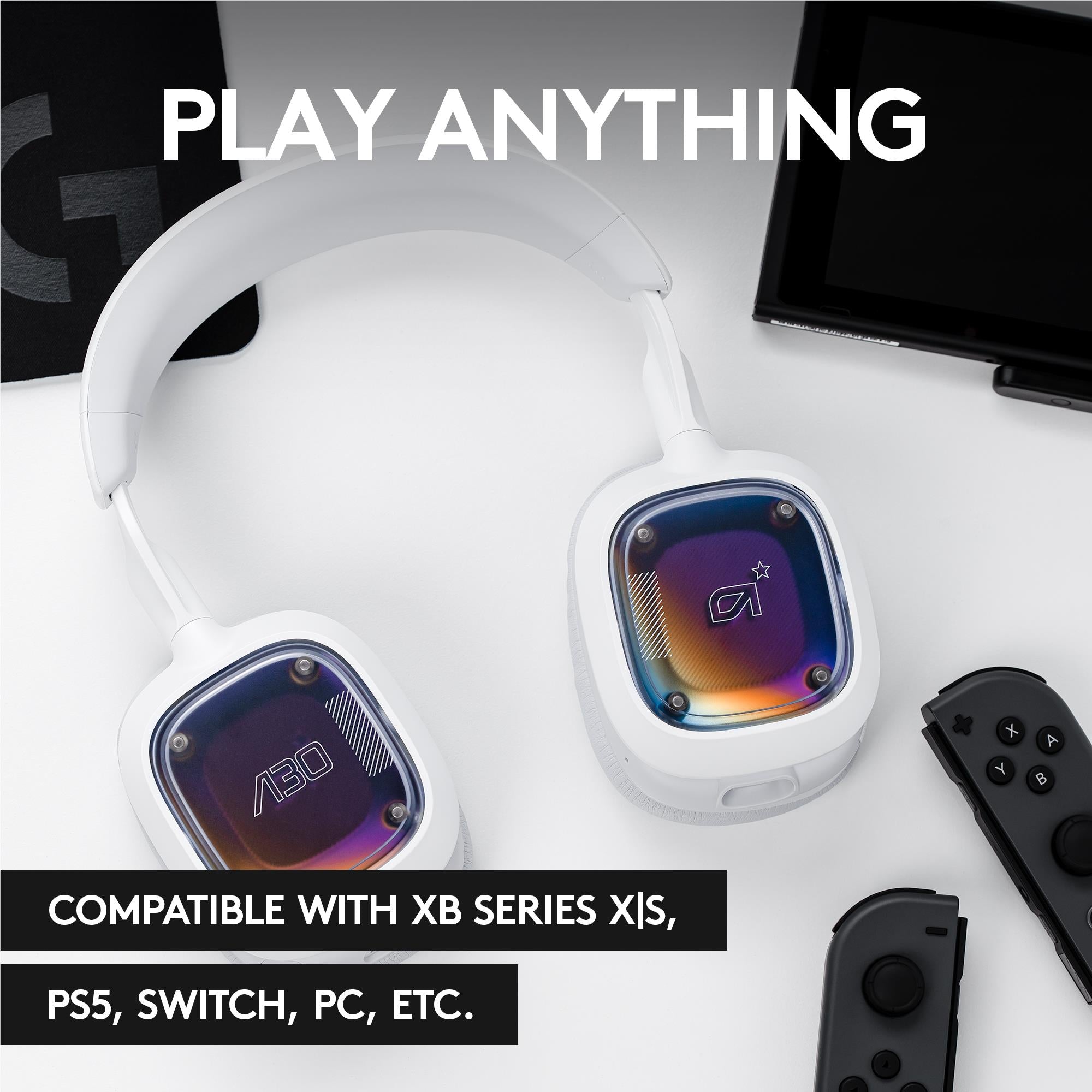 Logitech G Astro A30 wireless gaming headset for Xbox in white, image 2 - Gaming Headsets at Tech Supply Shed NZ