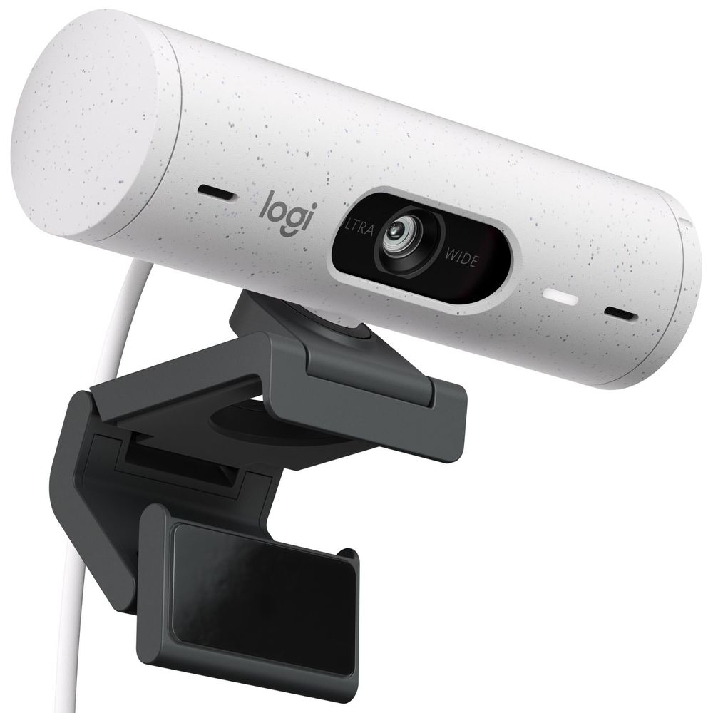 Logitech Brio 500 Full HD Webcam (Off White)