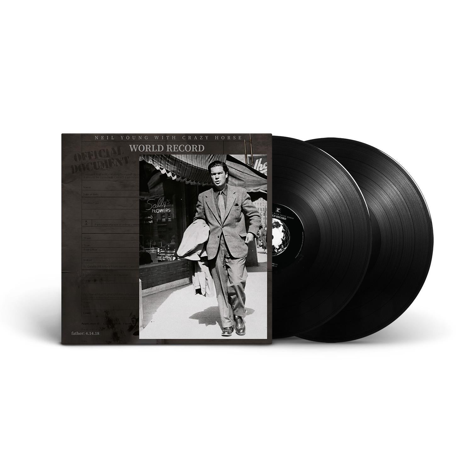 World Record (Vinyl) - By: Young, Neil & Crazy Horse