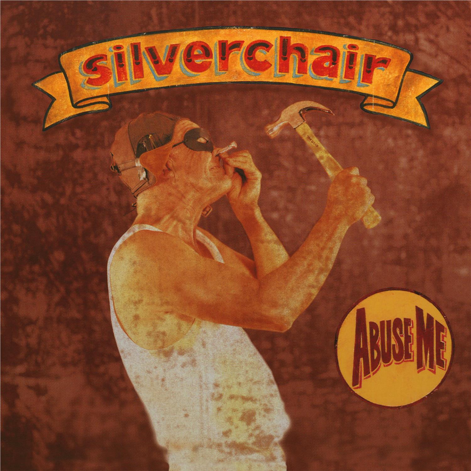 Abuse Me (Red, Black & White Marbled 12'' Vinyl) - By: Silverchair