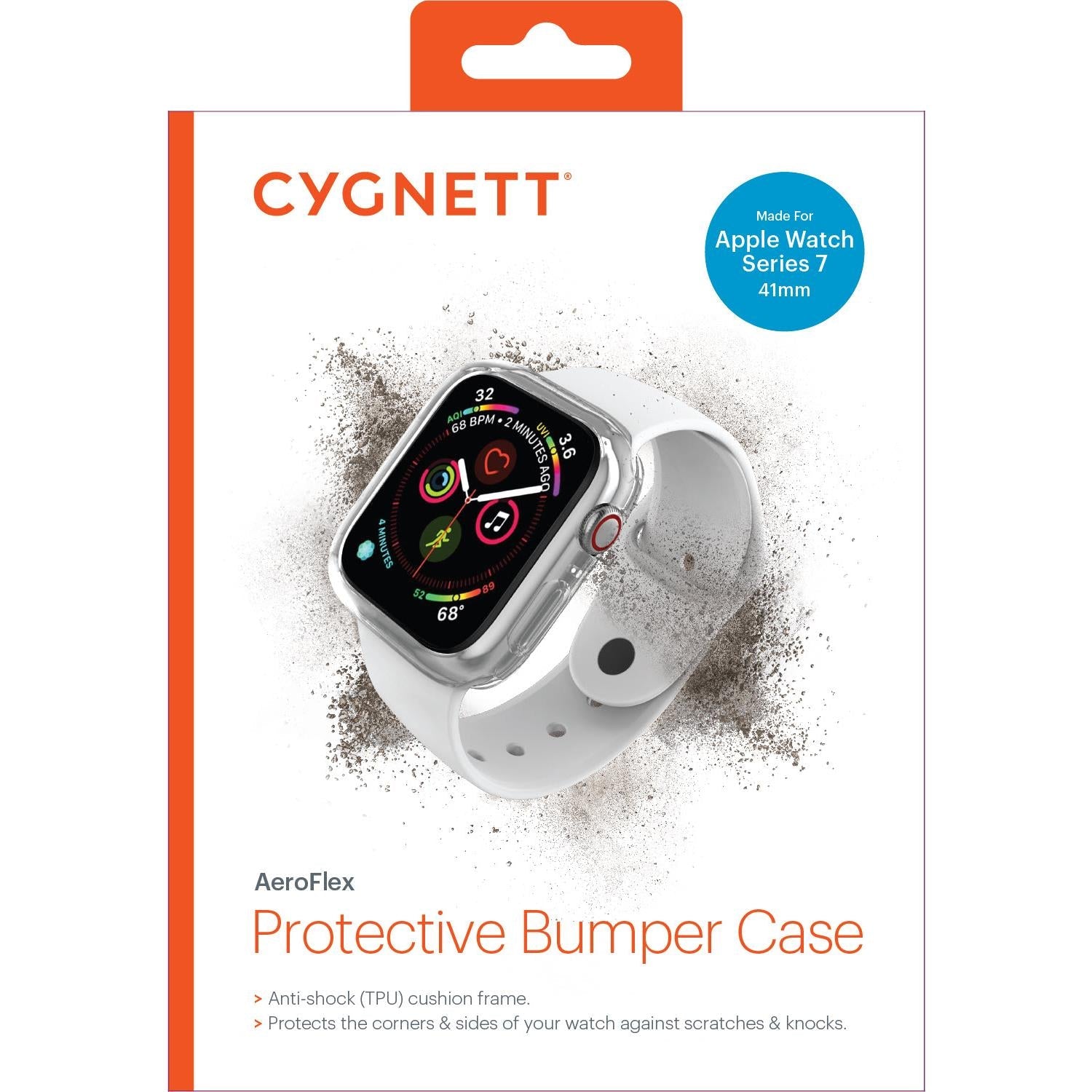 Cygnett AeroFlex Frame for Apple Watch Series 7 41mm