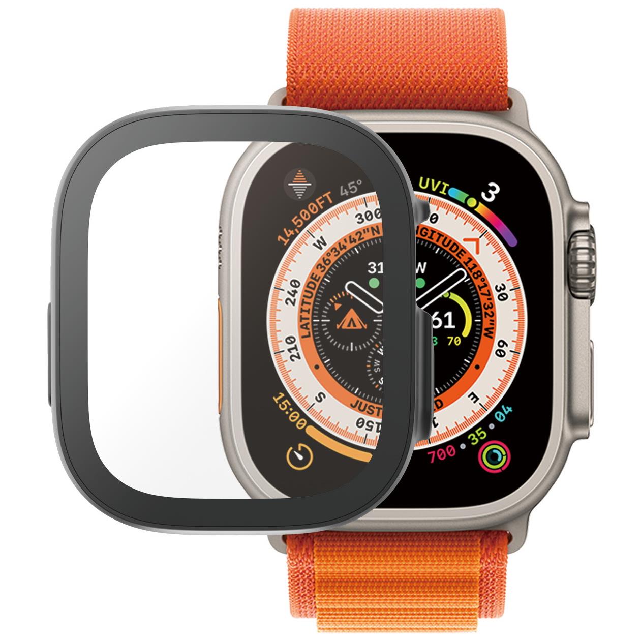 PanzerGlass Full Body Protection for Apple Watch Ultra (Clear/Black)