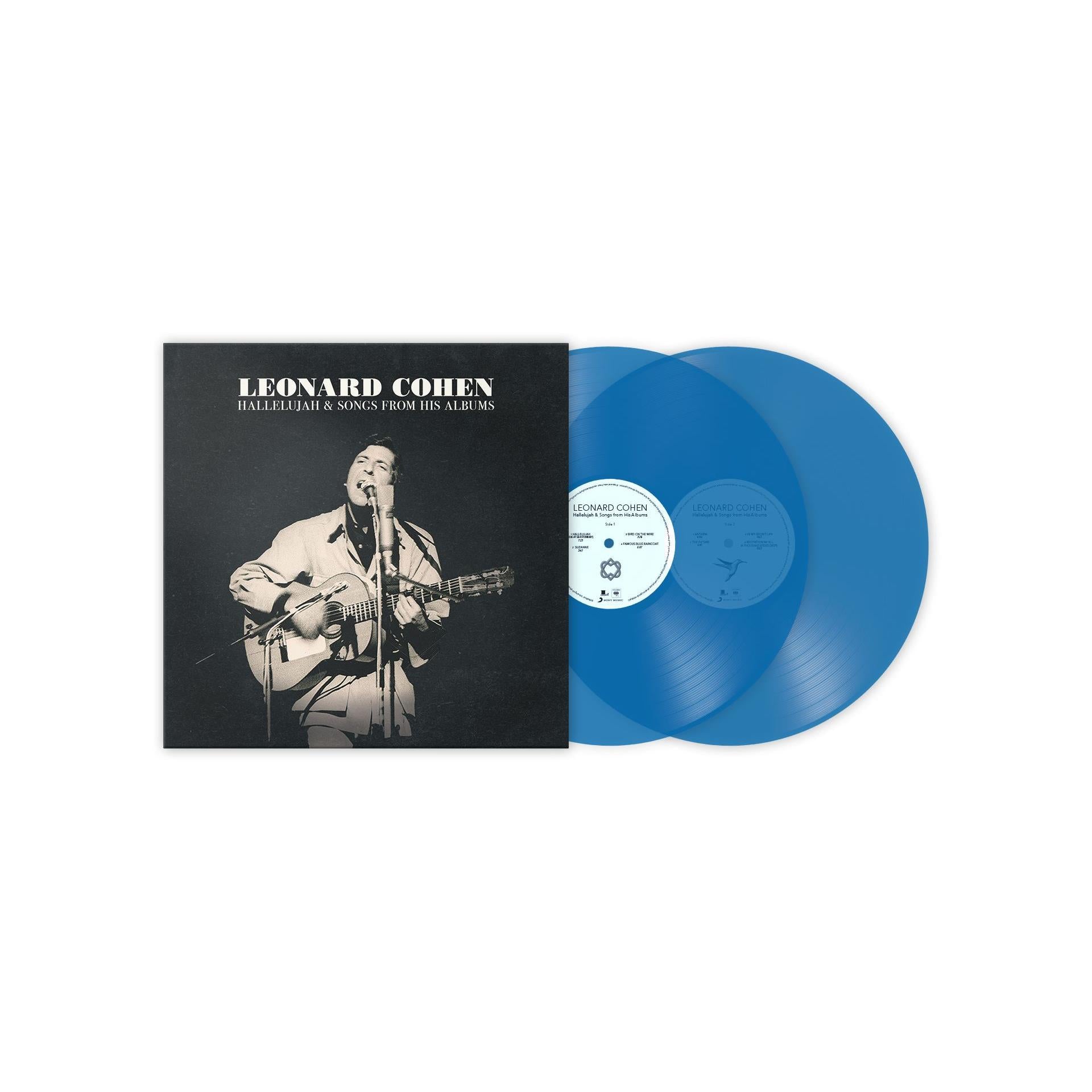 Hallelujah & Songs From His Album (Blue Vinyl) - By: Cohen, Leonard