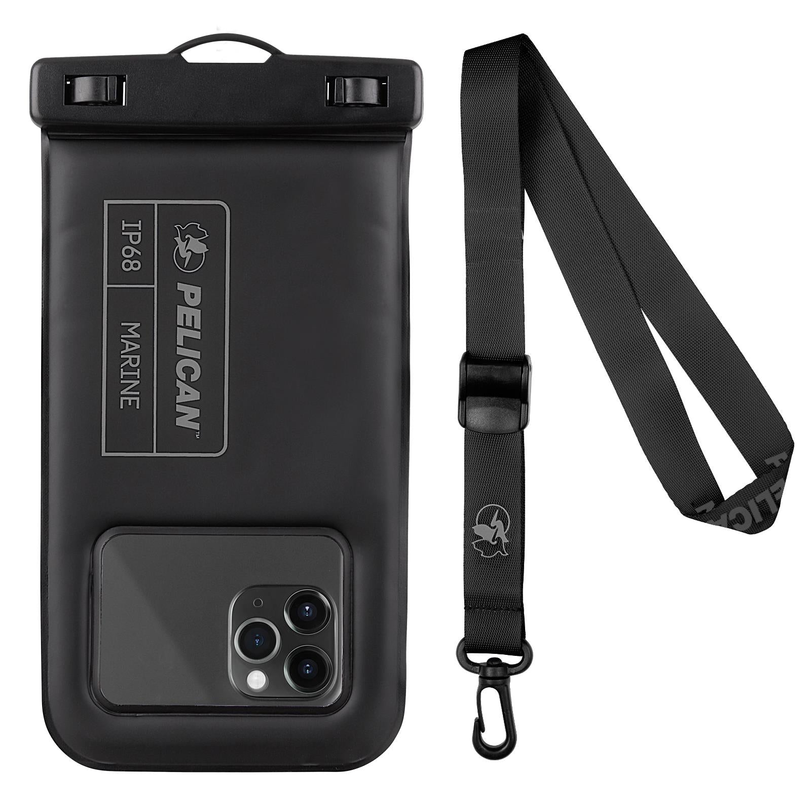 Pelican Marine Universal Floating Phone Pouch (Stealth Black)